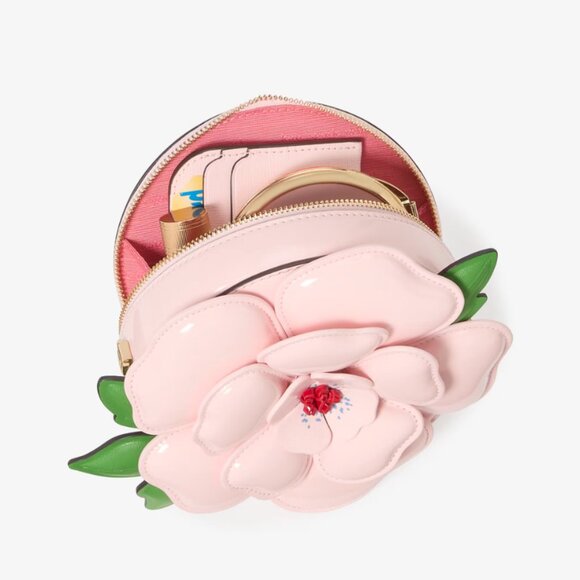 Kate Spade In the Garden 3D Mini Crossbody Flower Purse Pastry Pink - SOLD OUT - Picture 7 of 8